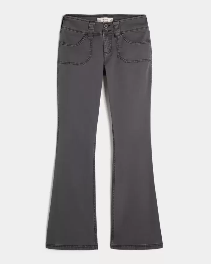 Low-Rise Boot Pants