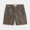 Low-Rise Brown Baggy Jort Low-Rise Brown Baggy Jort