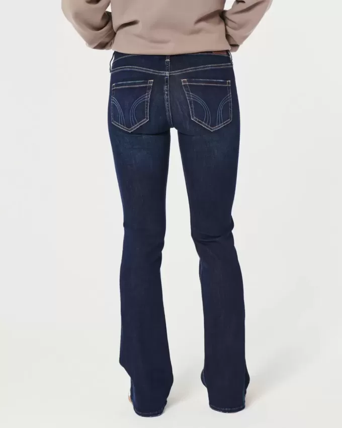 Low-Rise Dark Wash Boot Jeans Low-Rise Dark Wash Boot Jeans