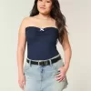 Low-Rise Denim Mini Skort Low-Rise Denim Mini Skort