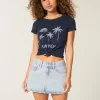 Low-Rise Light Wash Denim Mini Skort Low-Rise Light Wash Denim Mini Skort