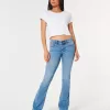 Low-Rise Medium Wash Boot Jeans