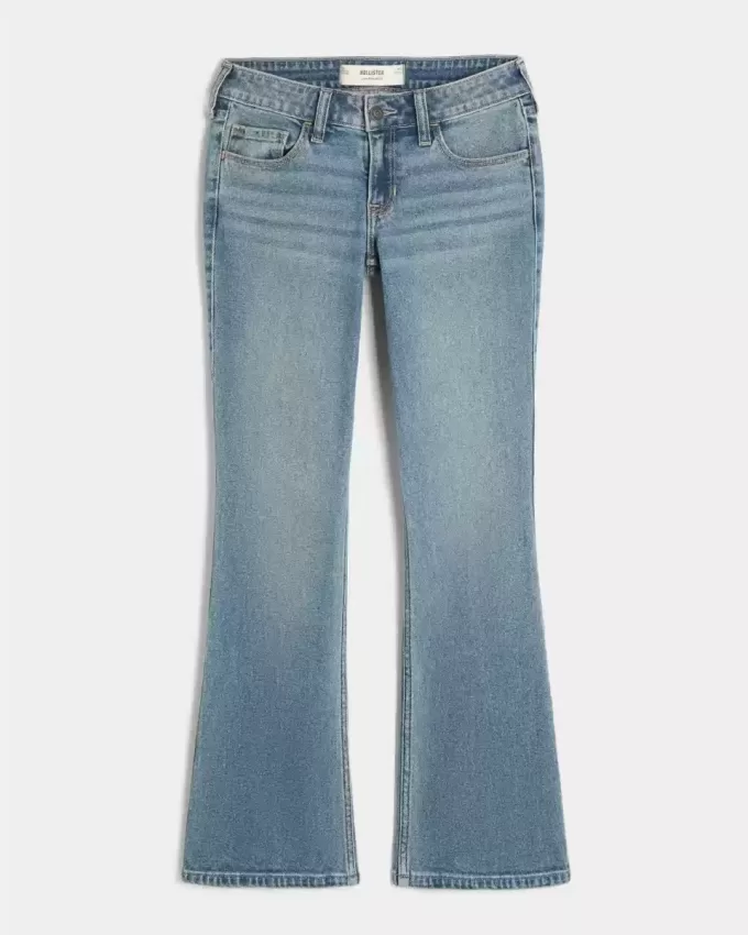 Low-Rise Medium Wash Bootcut Jeans Low-Rise Medium Wash Bootcut Jeans