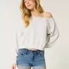 Low-Rise Medium Wash Denim Shortie Shorts