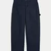 Low-Rise Tapered Baggy Carpenter Pants Low-Rise Tapered Baggy Carpenter Pants