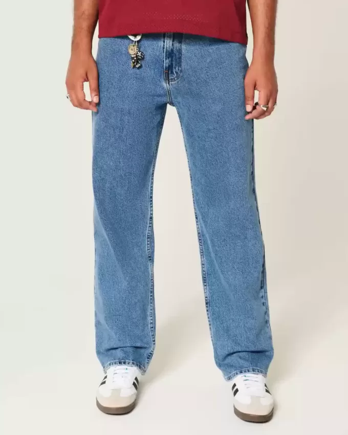 Medium Wash Baggy Jeans Medium Wash Baggy Jeans