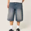 Medium Wash Denim Half Pants Medium Wash Denim Half Pants