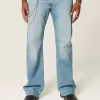 Medium Wash Relaxed Bootcut Jeans