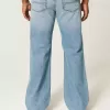 Medium Wash Relaxed Bootcut Jeans