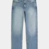 Medium Wash Straight Jeans Medium Wash Straight Jeans
