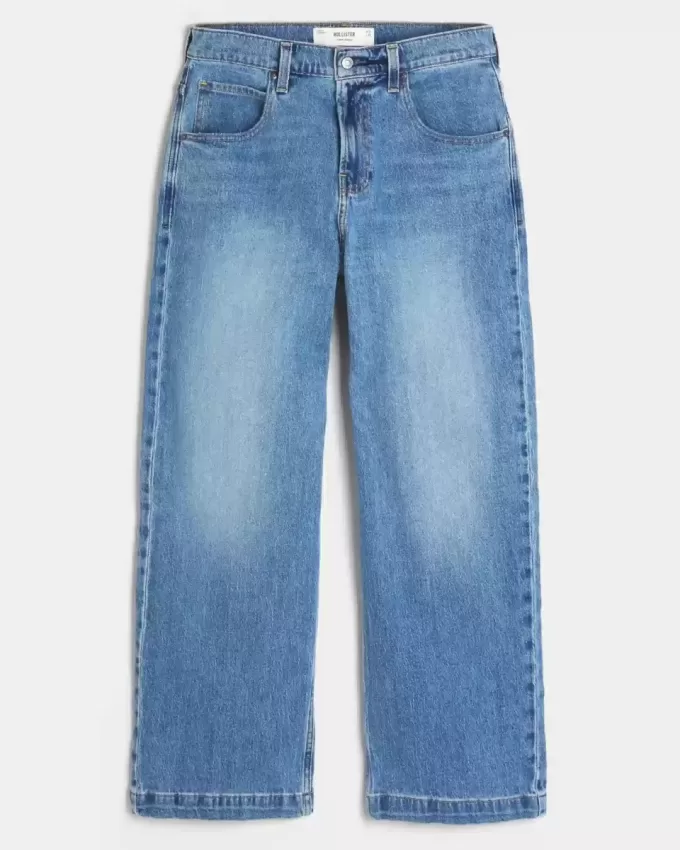 Medium Wash Super Baggy Jeans Medium Wash Super Baggy Jeans