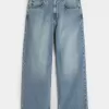 Medium Wash Super Baggy Jeans