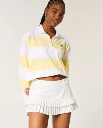 Micro-Pleat Mini Skort