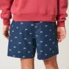 Mid-Thigh American Flag Pattern Pull-On Shorts Mid-Thigh American Flag Pattern Pull-On Shorts