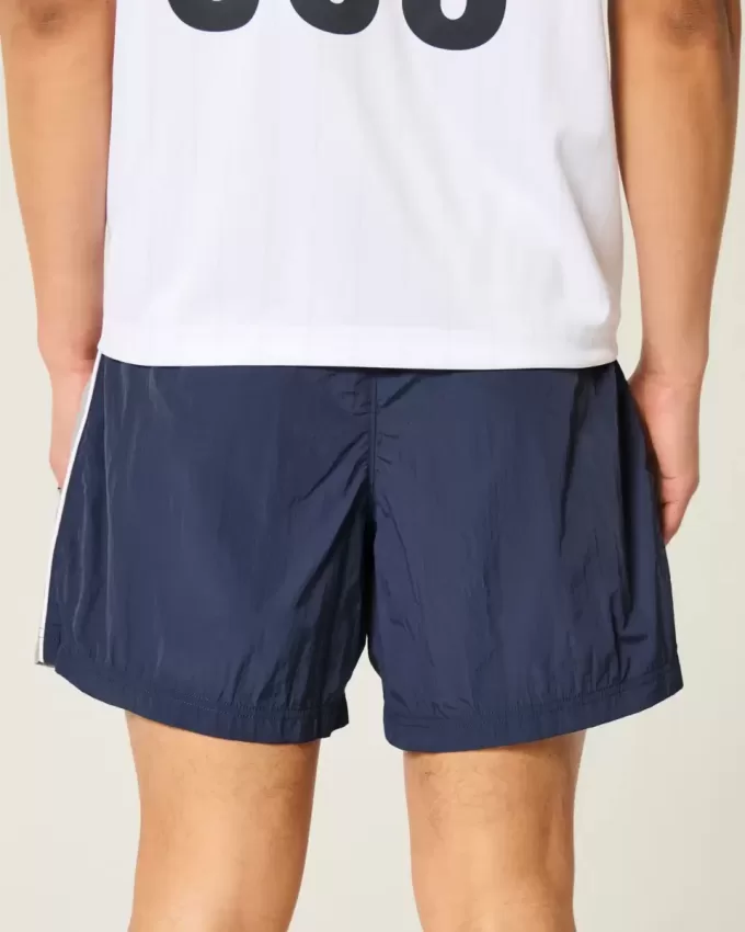 Mid-Thigh Baggy Soccer Shorts