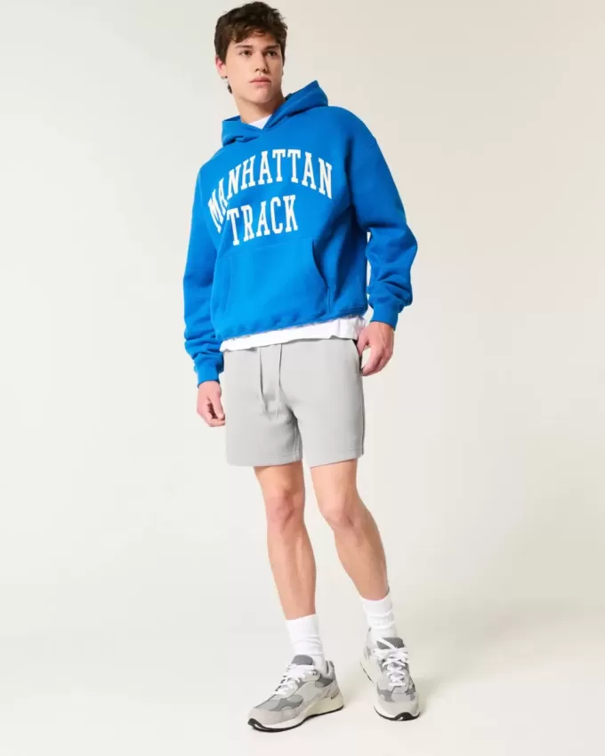Mid-Thigh Cooling Fleece Shorts