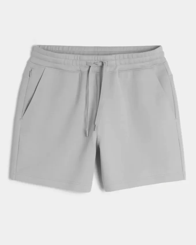 Mid-Thigh Cooling Fleece Shorts
