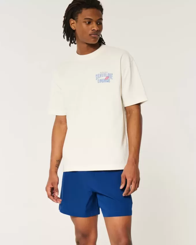 Mid-Thigh Hybrid Active Shorts Mid-Thigh Hybrid Active Shorts