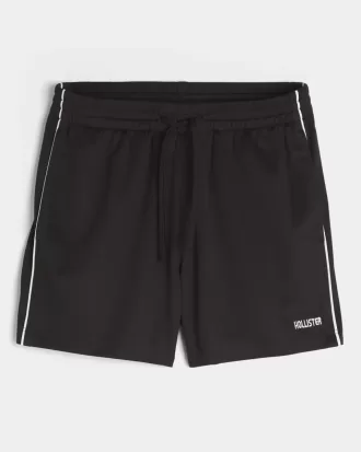 Mid-Thigh Knit Logo Soccer Shorts