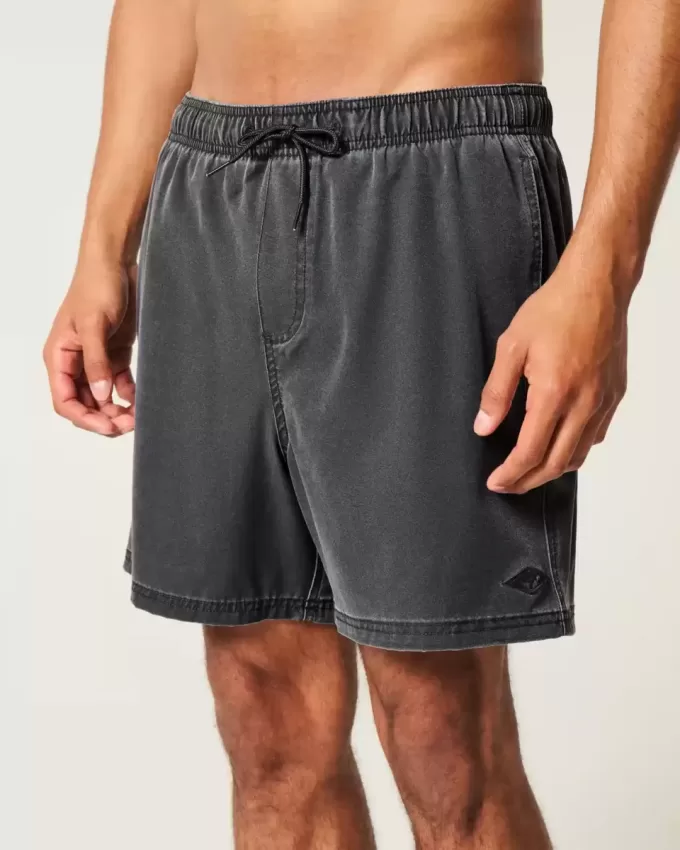 Mid-Thigh Volley Swim Trunks