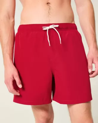 Mid-Thigh Volley Swim Trunks