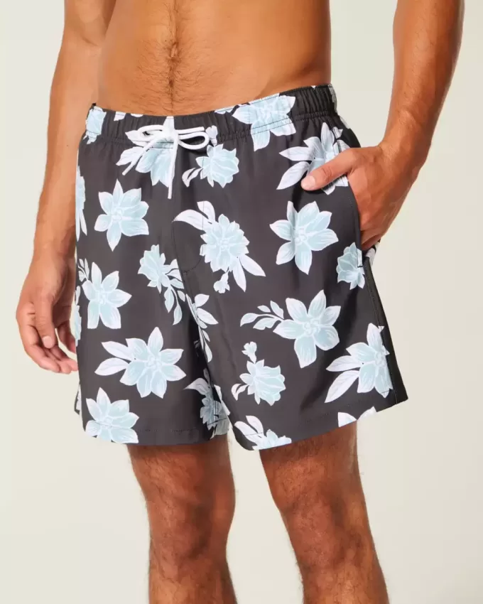 Mid-Thigh Volley Swim Trunks