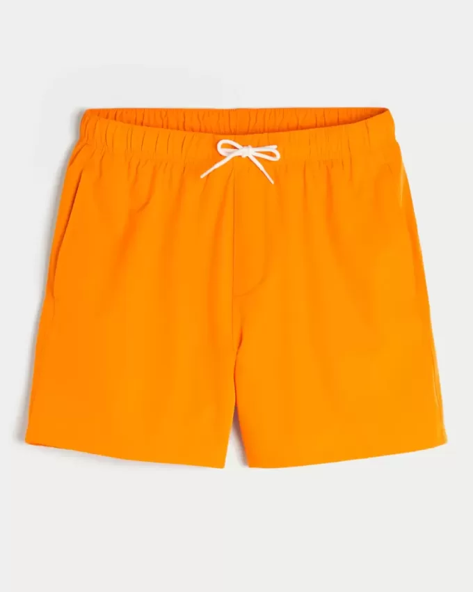 Mid-Thigh Volley Swim Trunks