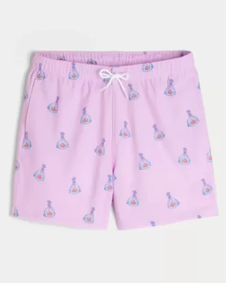 Mid-Thigh Volley Swim Trunks