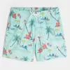 Mid-Thigh Volley Swim Trunks