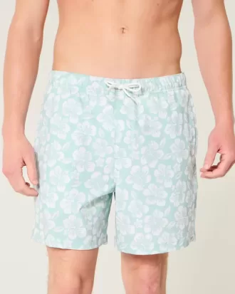 Mid-Thigh Volley Swim Trunks