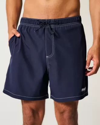 Mid-Thigh Volley Swim Trunks