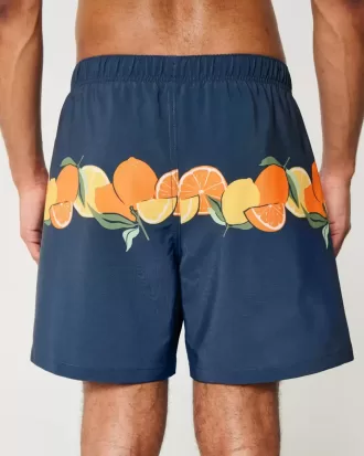 Mid-Thigh Volley Swim Trunks