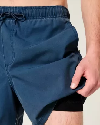 Mid-Thigh Volley Swim Trunks