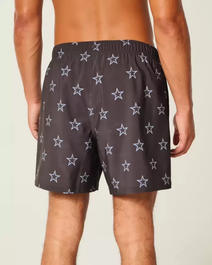 Mid-Thigh Volley Swim Trunks