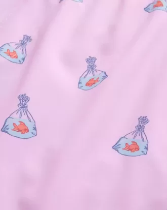 Mid-Thigh Volley Swim Trunks