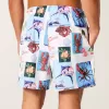 Mid-Thigh Volley Swim Trunks