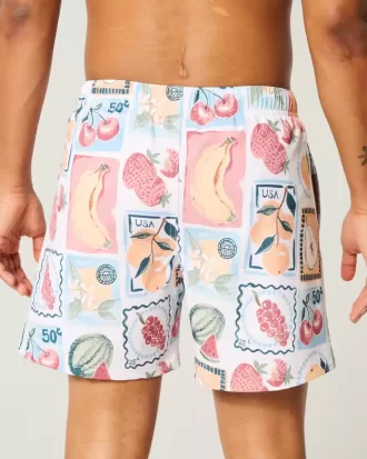 Mid-Thigh Volley Swim Trunks