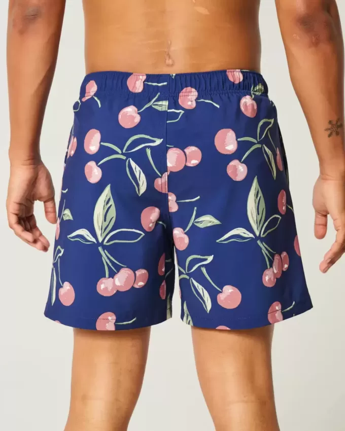 Mid-Thigh Volley Swim Trunks