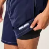 Mid-Thigh Volley Swim Trunks