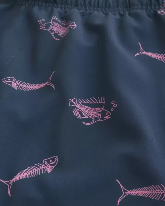 Mid-Thigh Volley Swim Trunks