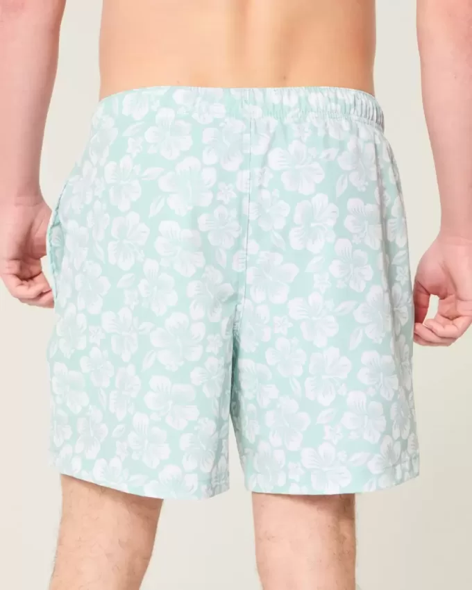 Mid-Thigh Volley Swim Trunks Mid-Thigh Volley Swim Trunks