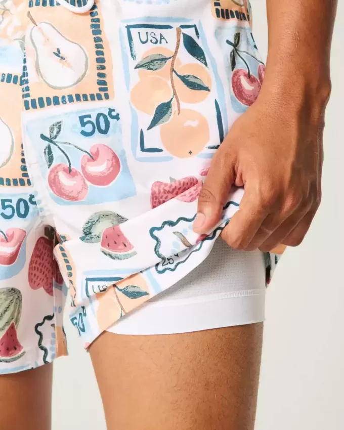 Mid-Thigh Volley Swim Trunks