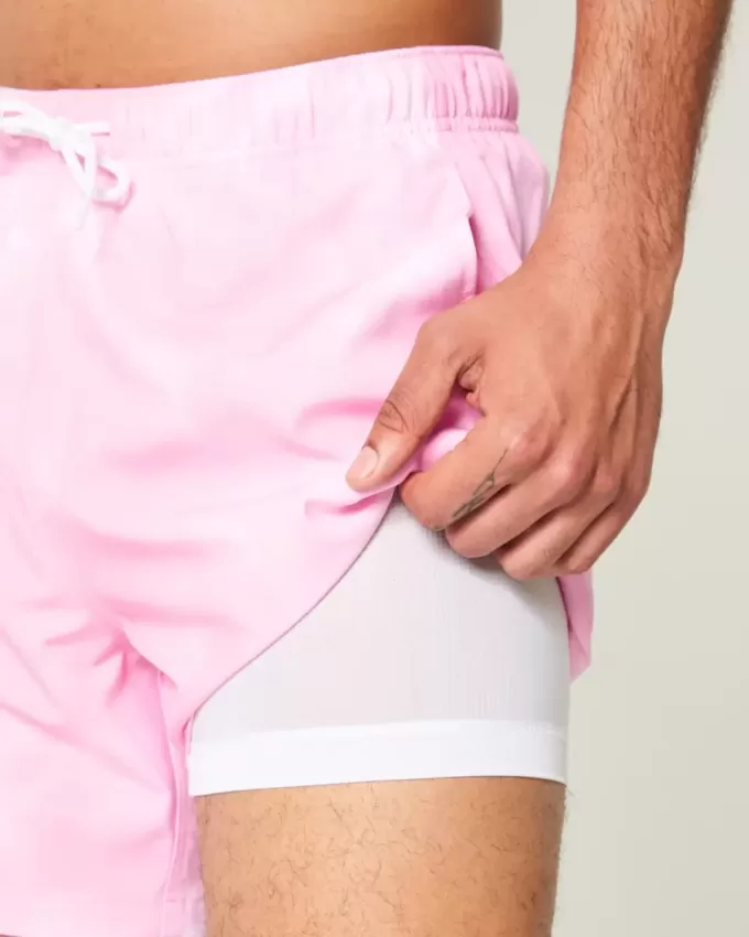 Mid-Thigh Volley Swim Trunks Mid-Thigh Volley Swim Trunks