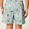 Mid-Thigh Volley Swim Trunks