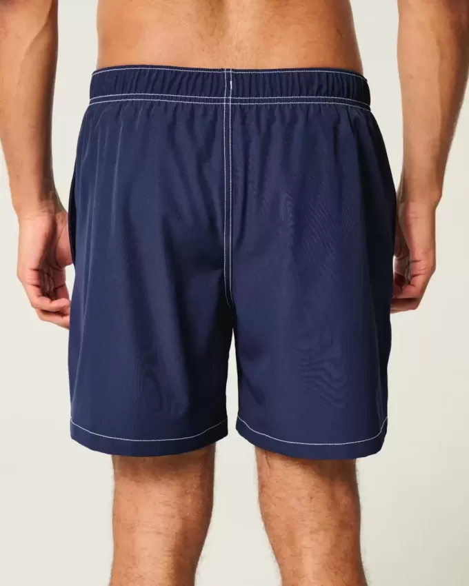 Mid-Thigh Volley Swim Trunks