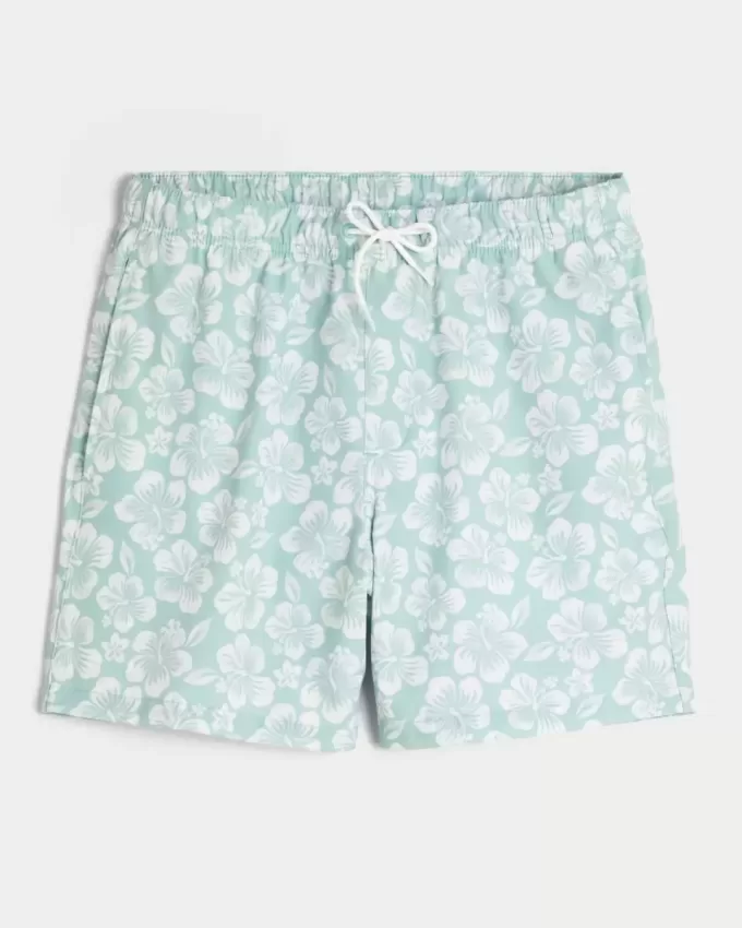 Mid-Thigh Volley Swim Trunks Mid-Thigh Volley Swim Trunks