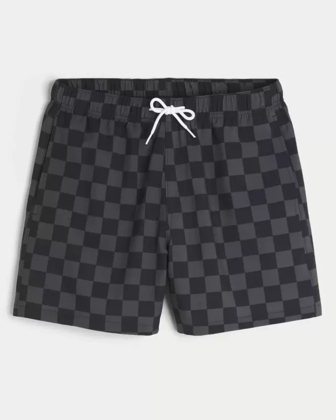 Mid-Thigh Volley Swim Trunks