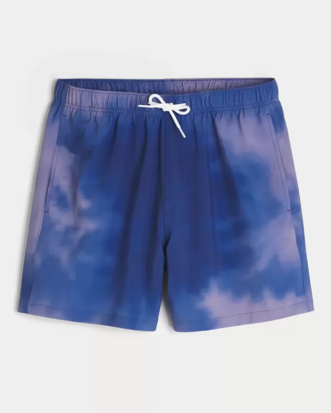Mid-Thigh Volley Swim Trunks