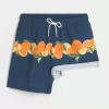 Mid-Thigh Volley Swim Trunks