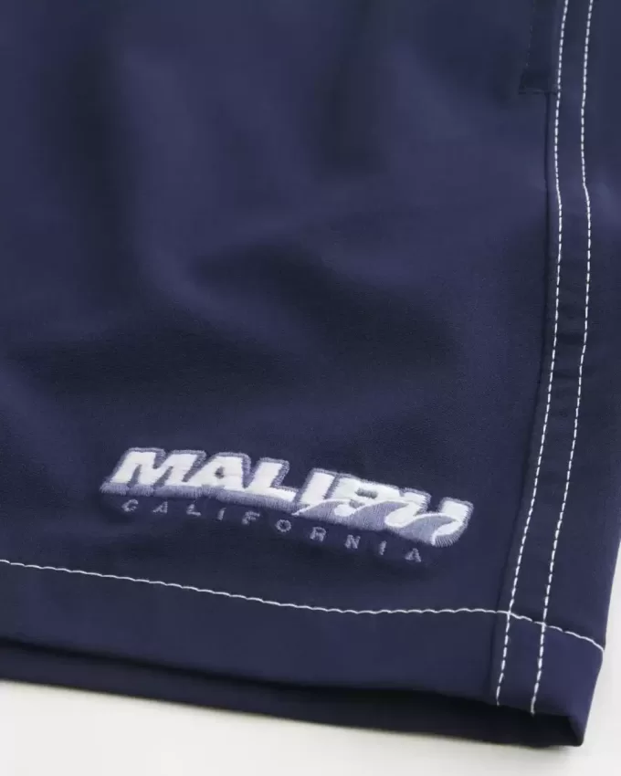 Mid-Thigh Volley Swim Trunks